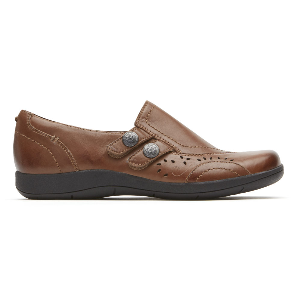 Slip-Ons Rockport Mujer Mexico - Daisey Marrom - ZJFMW9673